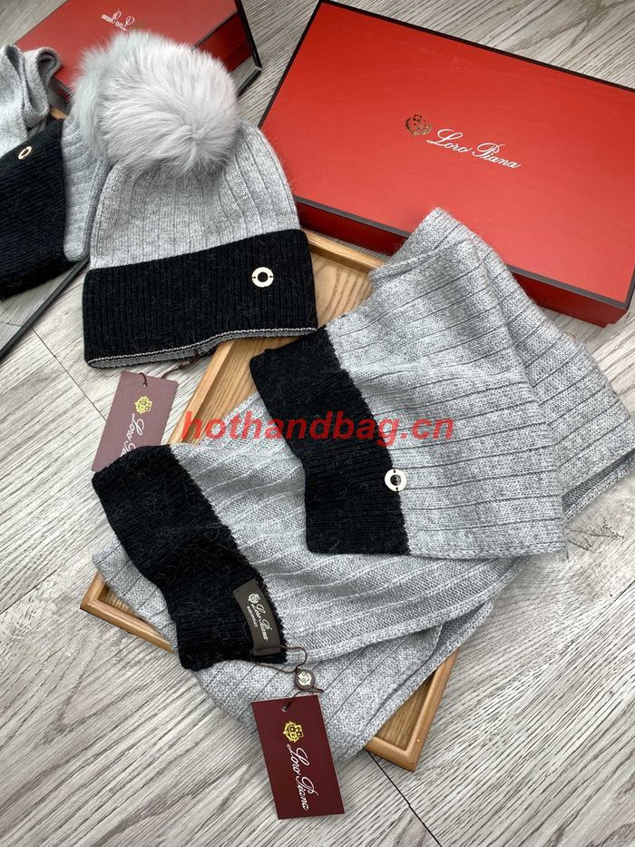 Loro Piana Scarf&Hat LPH00001